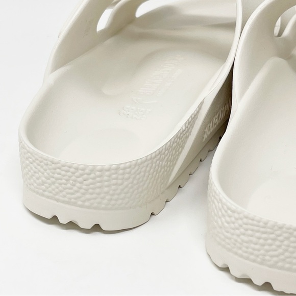 NEW Birkenstock Arizona EVA Essentials Sandals Beige Off-White Eggshell Sz 38/7 - Picture 13 of 14